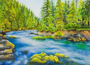 Моя река | Мy river 