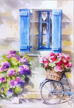 Голубые ставни | Blue shutters 